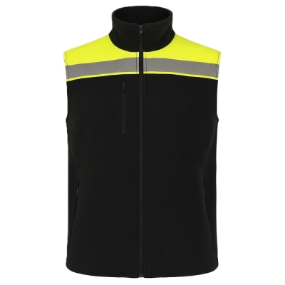 Premium Male High-visibility Fleece Vest